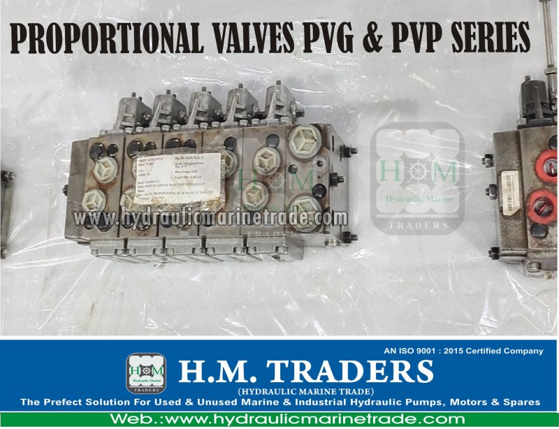 Used PROPORTIONAL VALVES PVG & PVP SERIES 3 Hydraulic